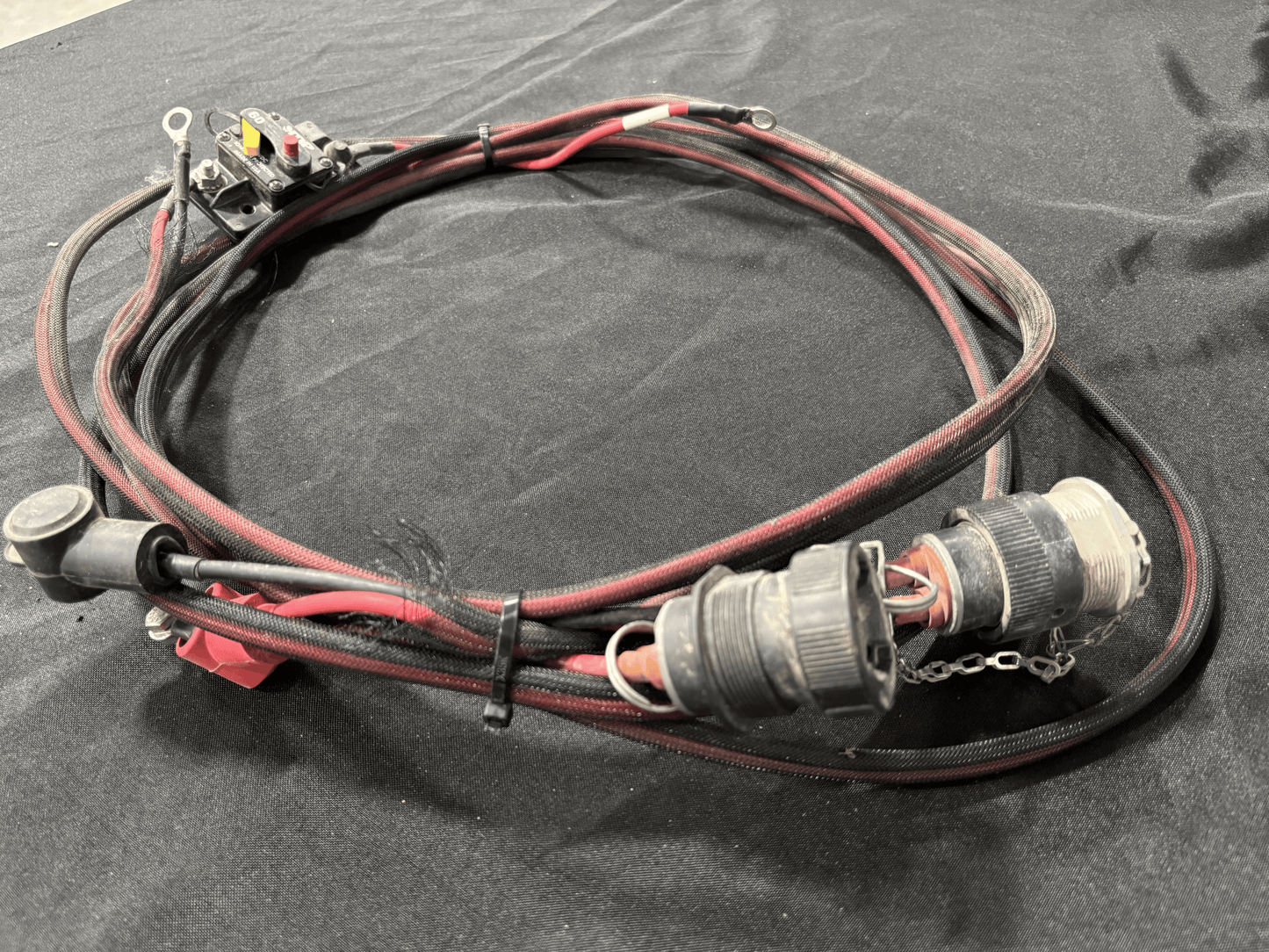 Used Capstan Power Disconect Pinpoint SSRS 50 ft 8 Ga PN: 118700-001