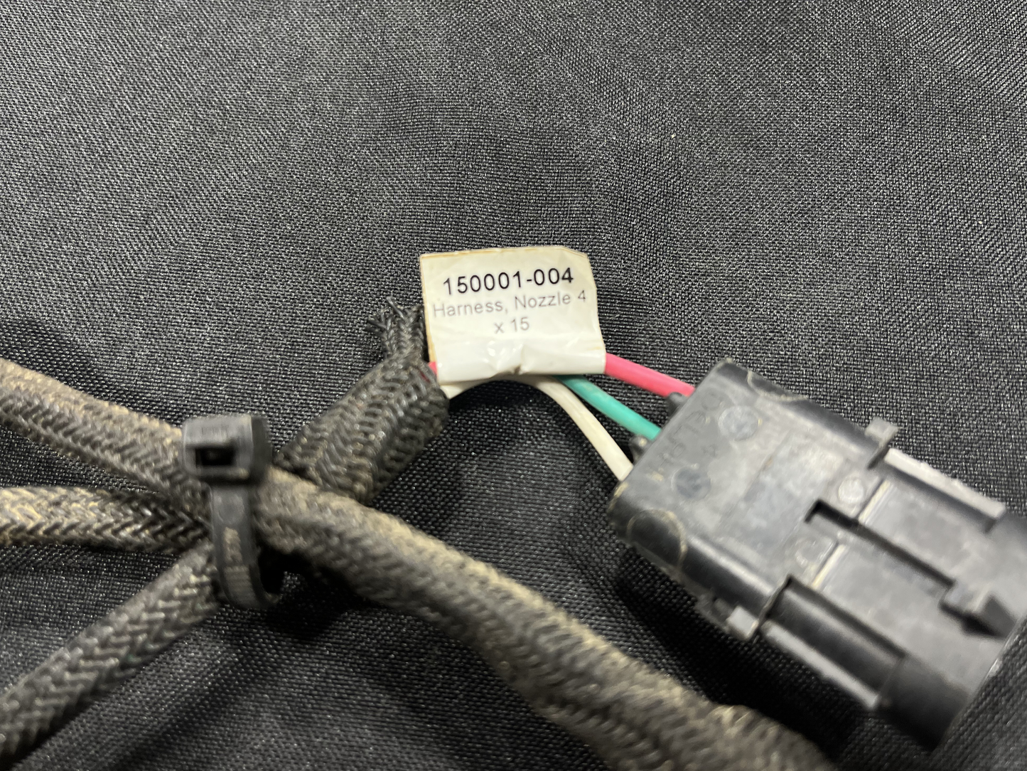 Used Capstan Harness Nozzle 4 x15 PN: 150001-004