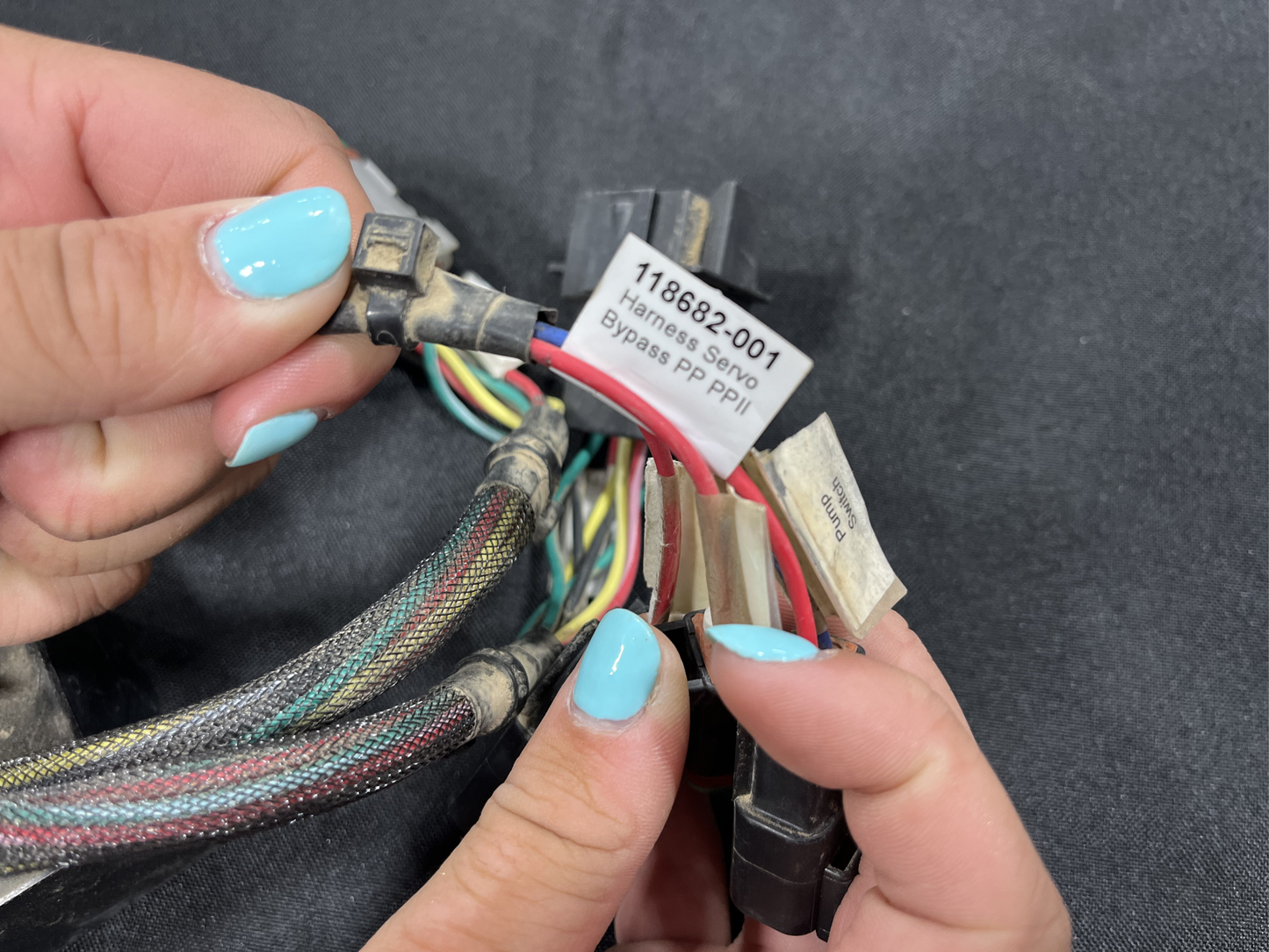 Used Capstan Harness Servo Bypass PP PPII PN: 118682-001