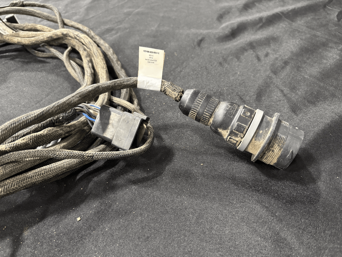 Used Capstan Rev C PPIII Haige Adapter Hub Side PN: 123100-020