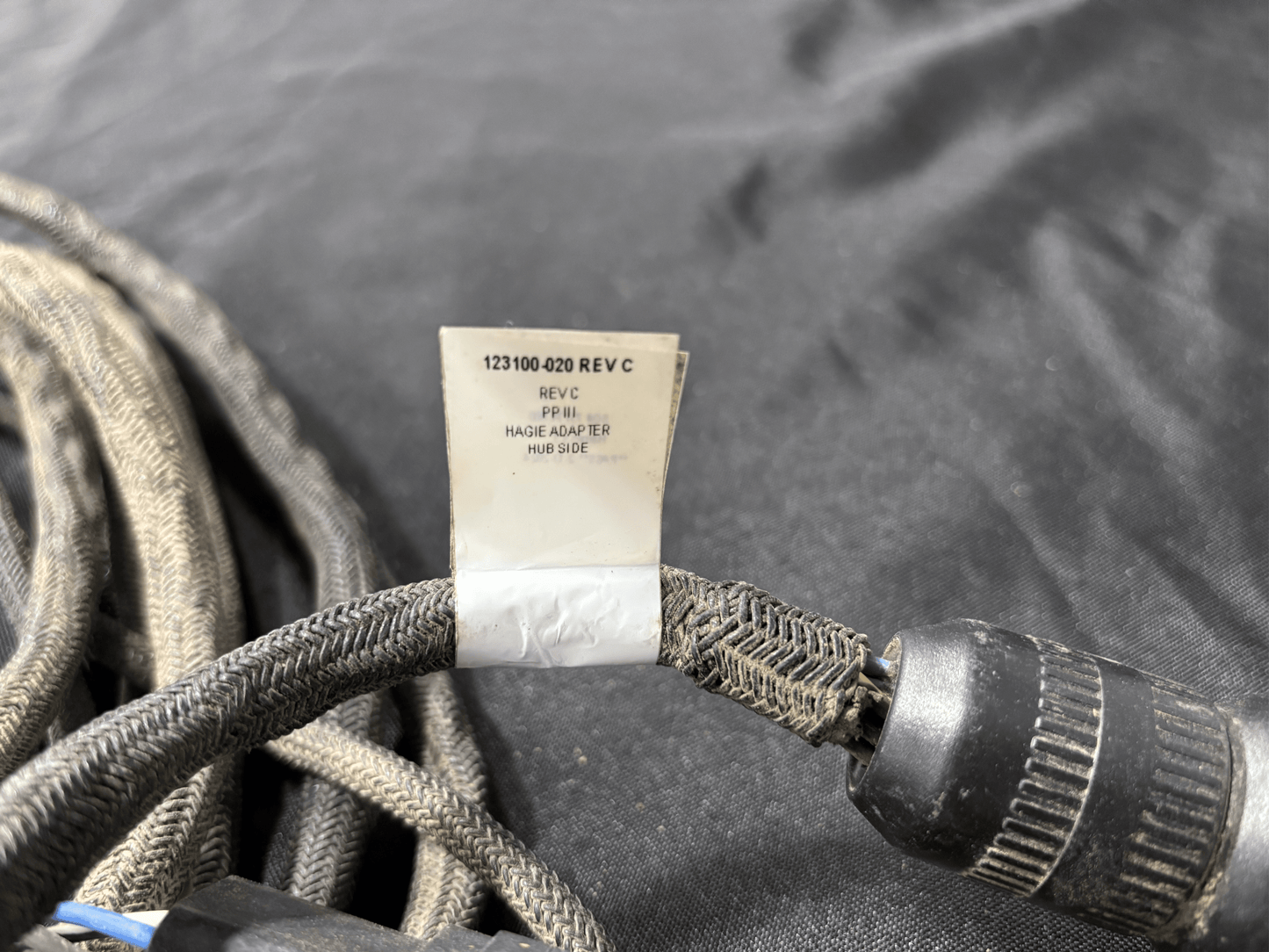 Used Capstan Rev C PPIII Haige Adapter Hub Side PN: 123100-020