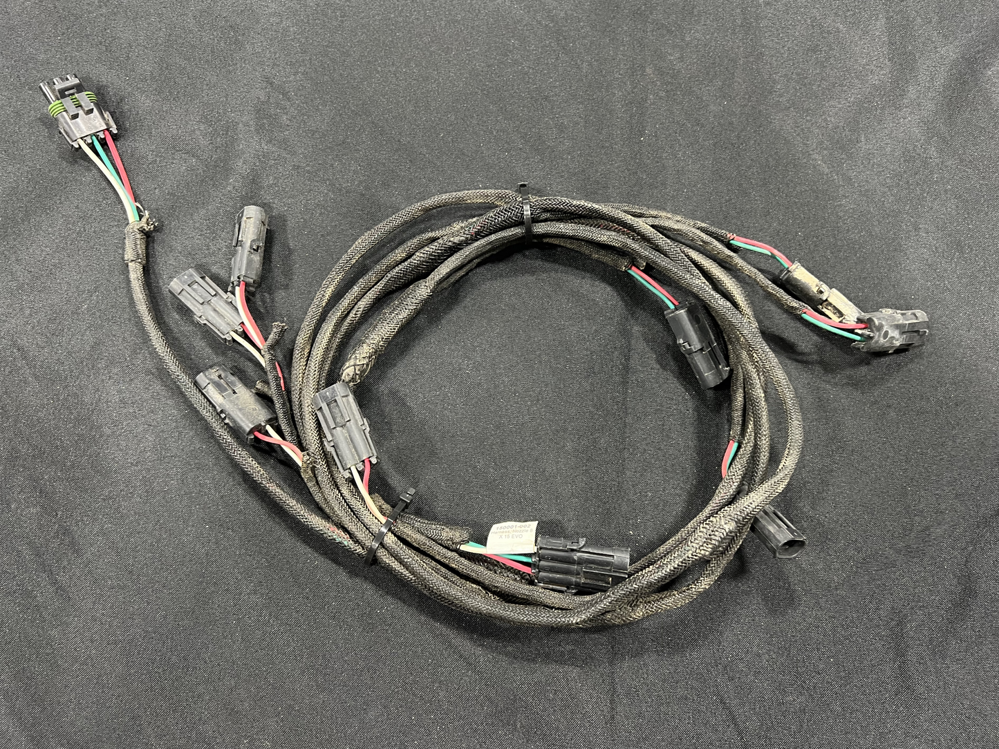Used Capstan Harness, Nozzle 8 x 15 EVO PN: 150001-002