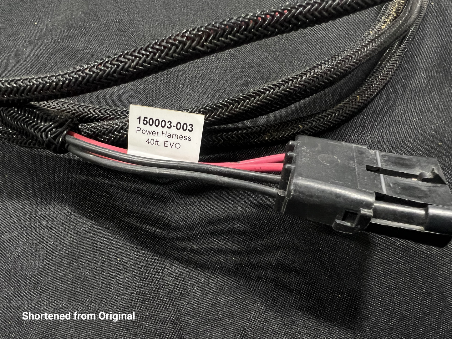 Used Capstan Power Harness EVO 14.5 Ft  (Shortened from Original)