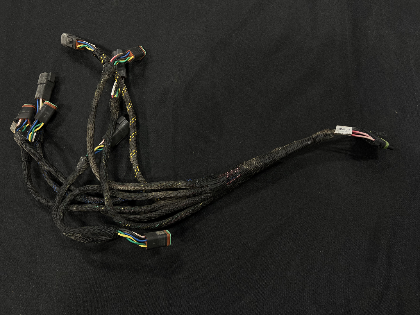 Used Capstan Harness Power to Can X, 3 Trunk PN: 150003-017