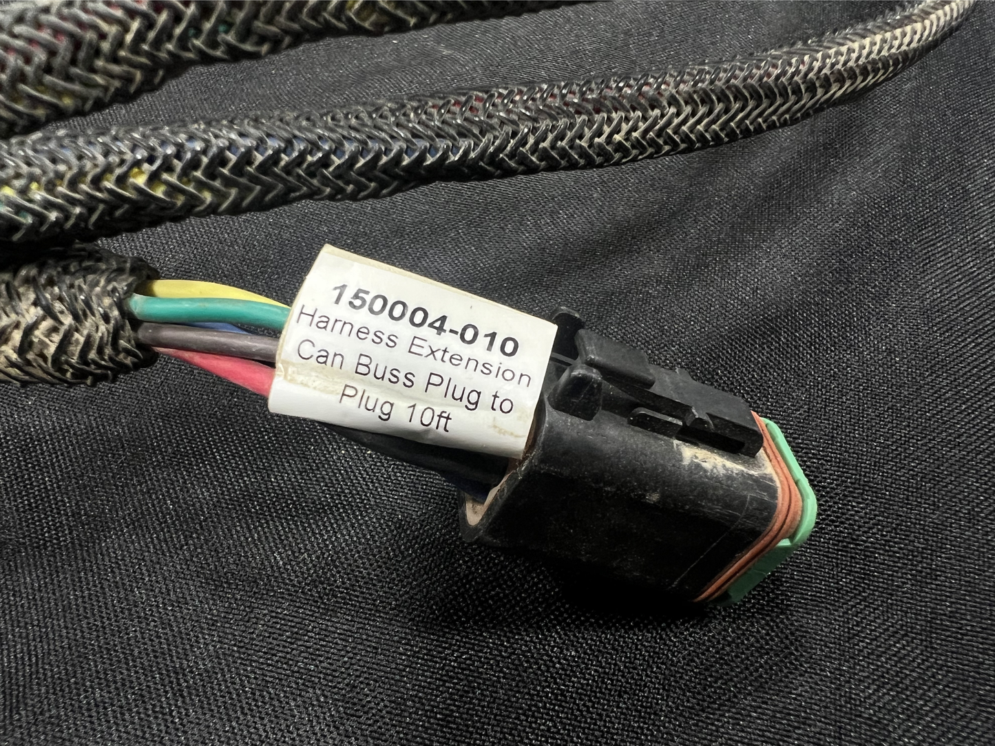 Used Capstan Harness Extension CAN Bus Plug to Plug 10ft PN: 150004-010