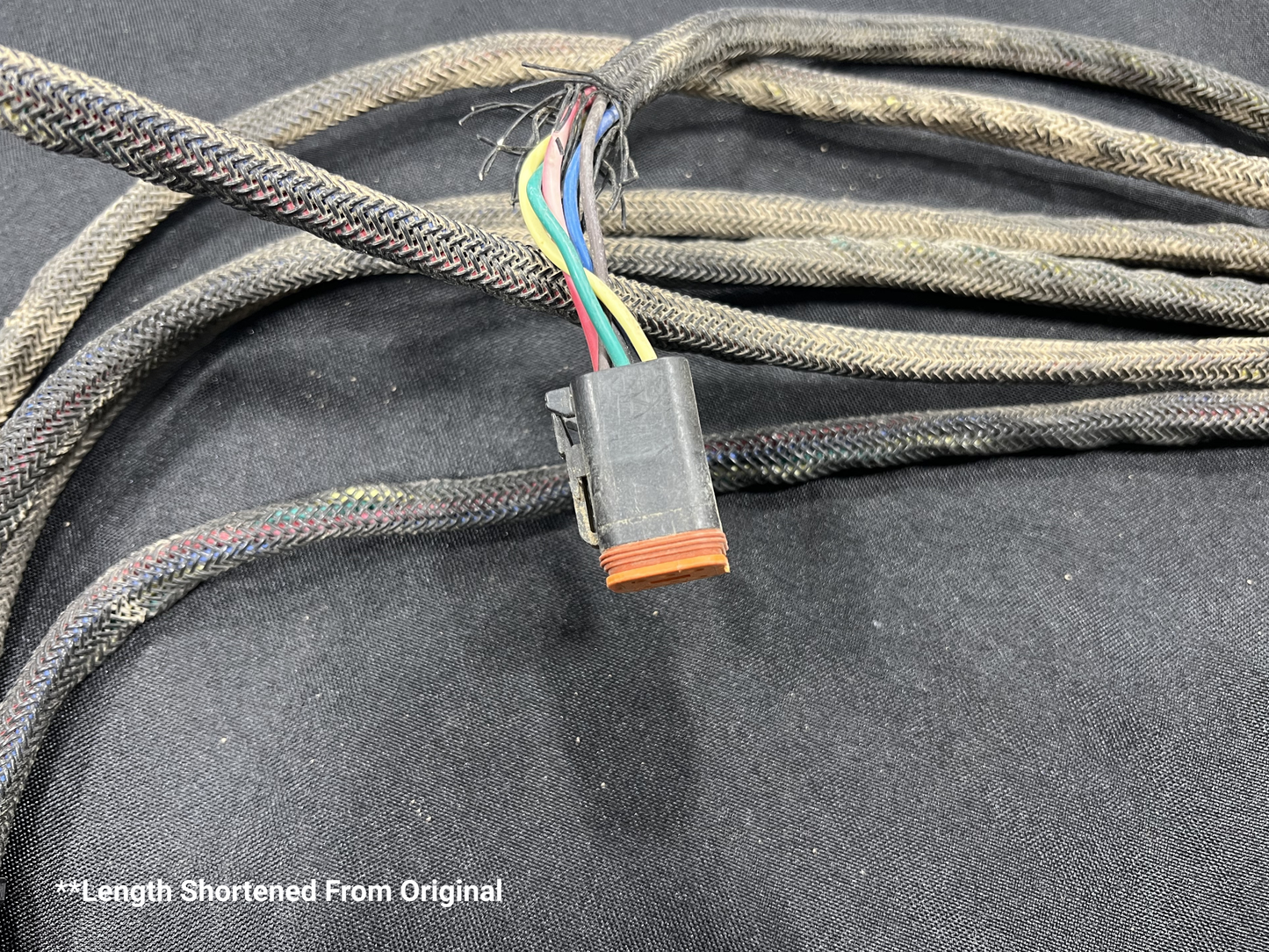 Used Capstan Harness Extension CAN Bus Plug to Plug 23.5 ft (Shortened from Original)