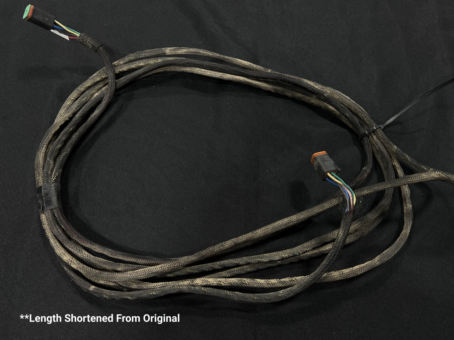 Used Capstan Harness Extension CAN Bus Plug to Plug 23.5 ft (Shortened from Original)